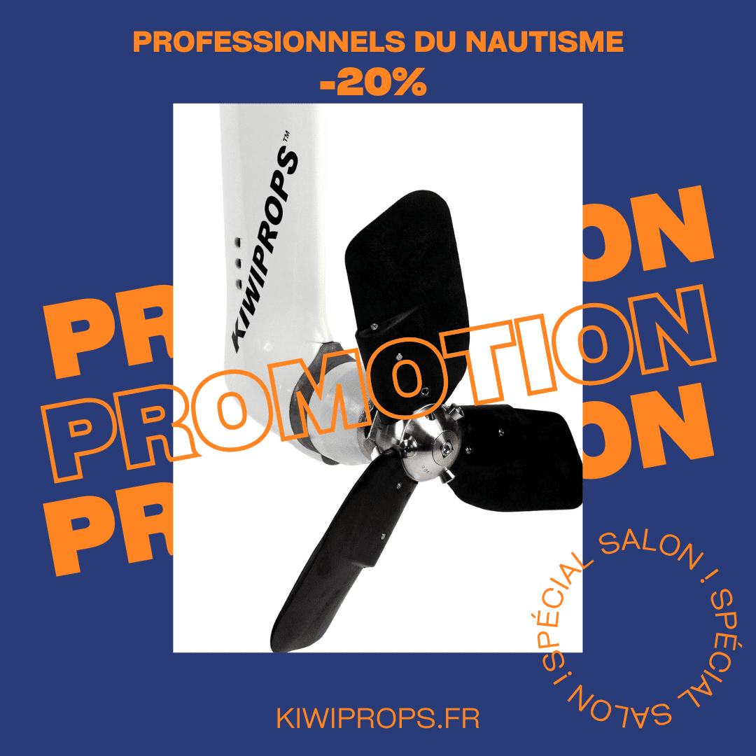 Promotion spéciale Salons Nautiques – Hélices Kiwiprops